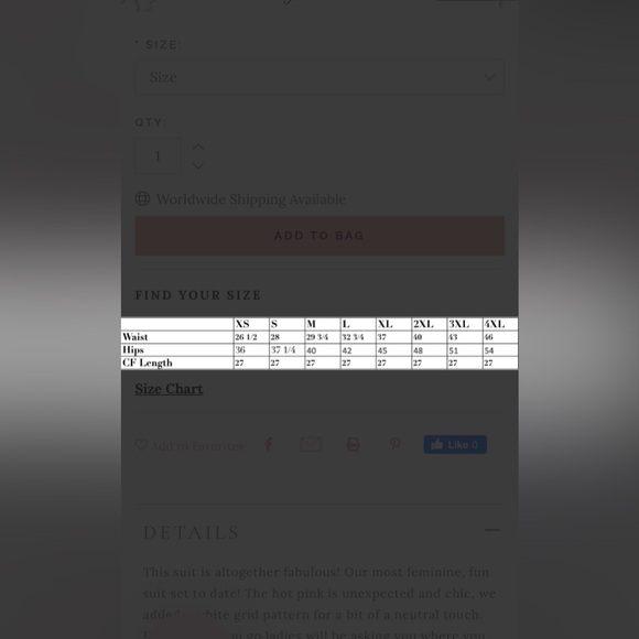 Blushing Ambition Skirt - Picture 4 of 7